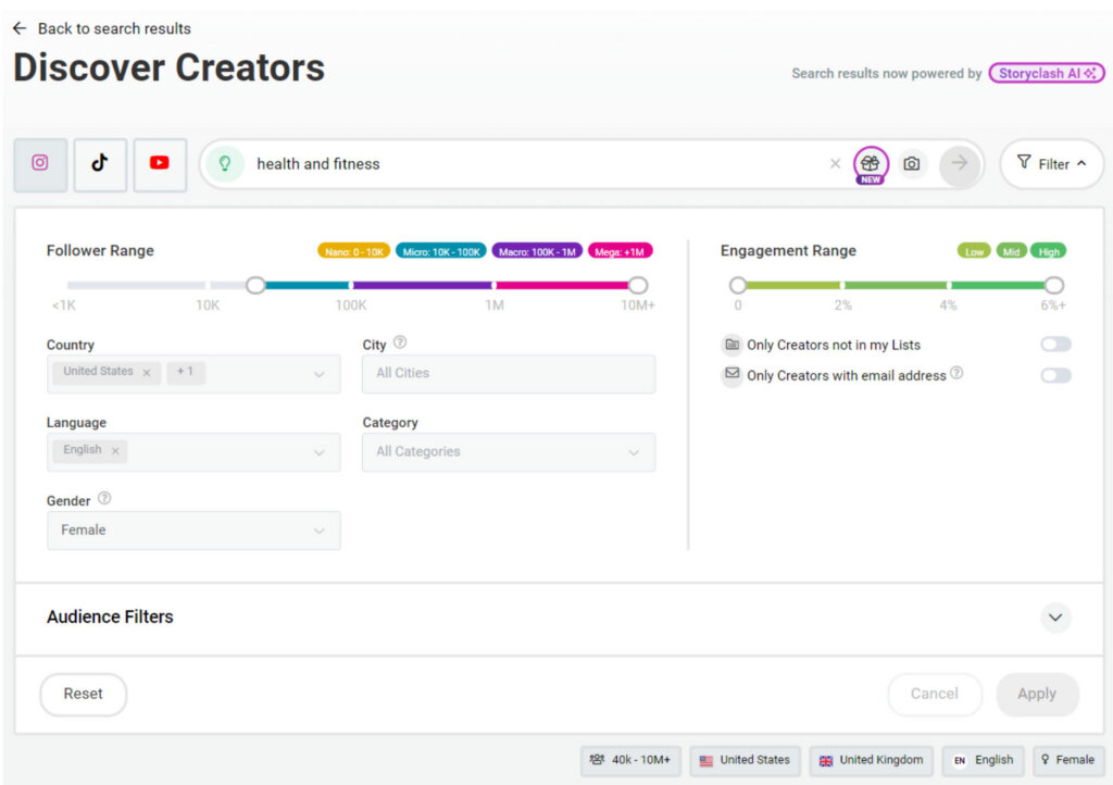 user Interface Design von Storyclash Discovery-Creators