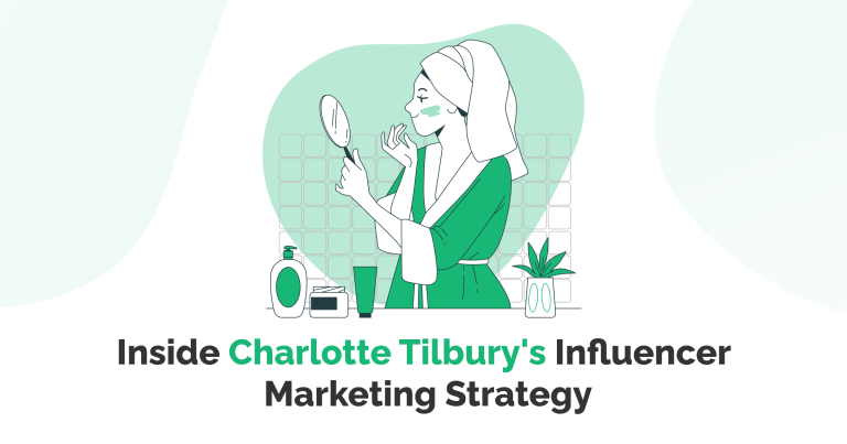 The image shows a woman using cosmetic products and wearing a cartoon-style bathrobe.