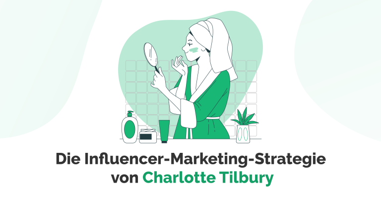 Das Bild zeigt eine Dame, die Kosmetikprodukte verwendet und einen Bademantel in Cartoon-Form trägt.