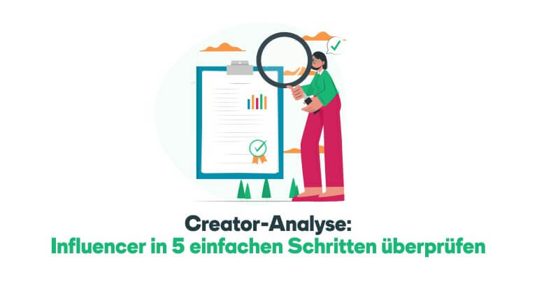 Bild mit einer Karikatur eines Nutzers, der einen Lupe hochhält und auf ein gezeichnetes Formular starrt. Es symbolisiert die Untersuchung des Dokuments