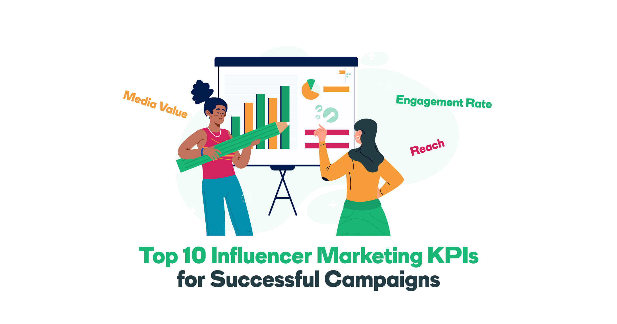 Picture with People that look at a chart wit different KPIs