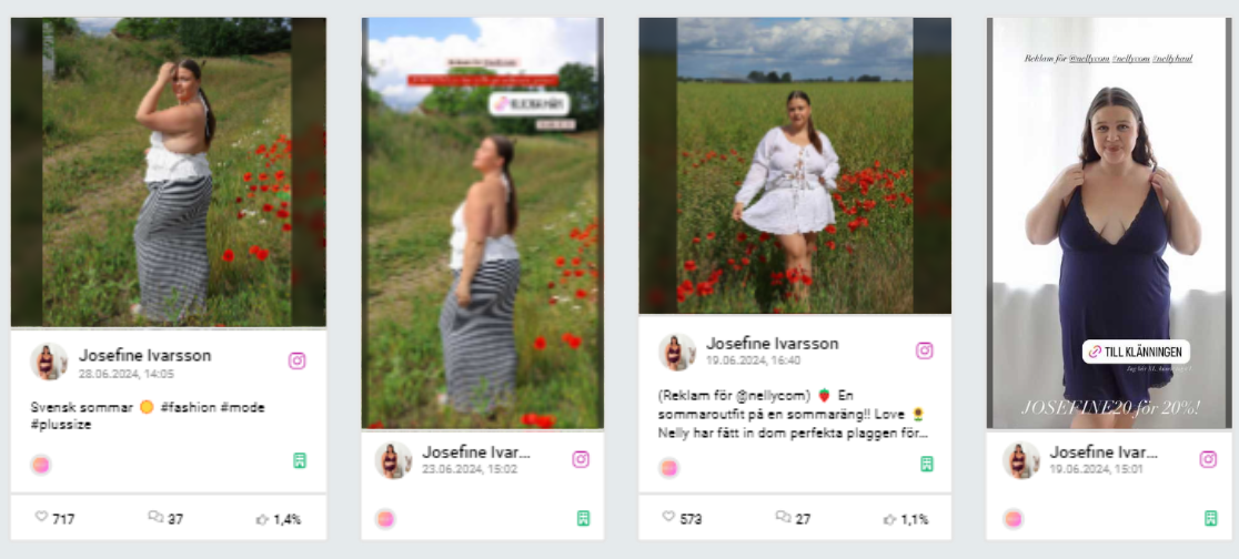 Nelly Curvy influencer Bild