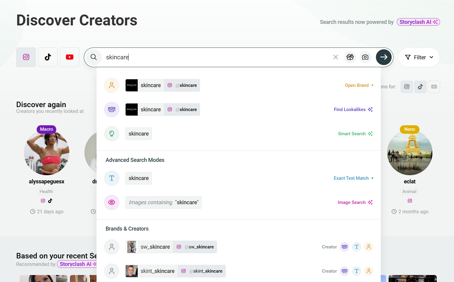Search results for Discover Creators in Storyclash ai