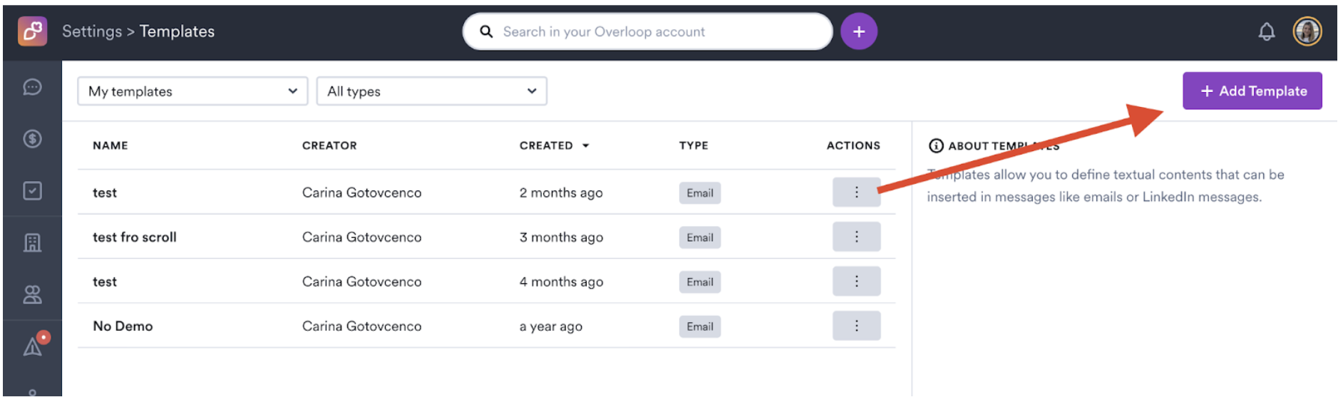 Picture of Overloop Software Screenshot
