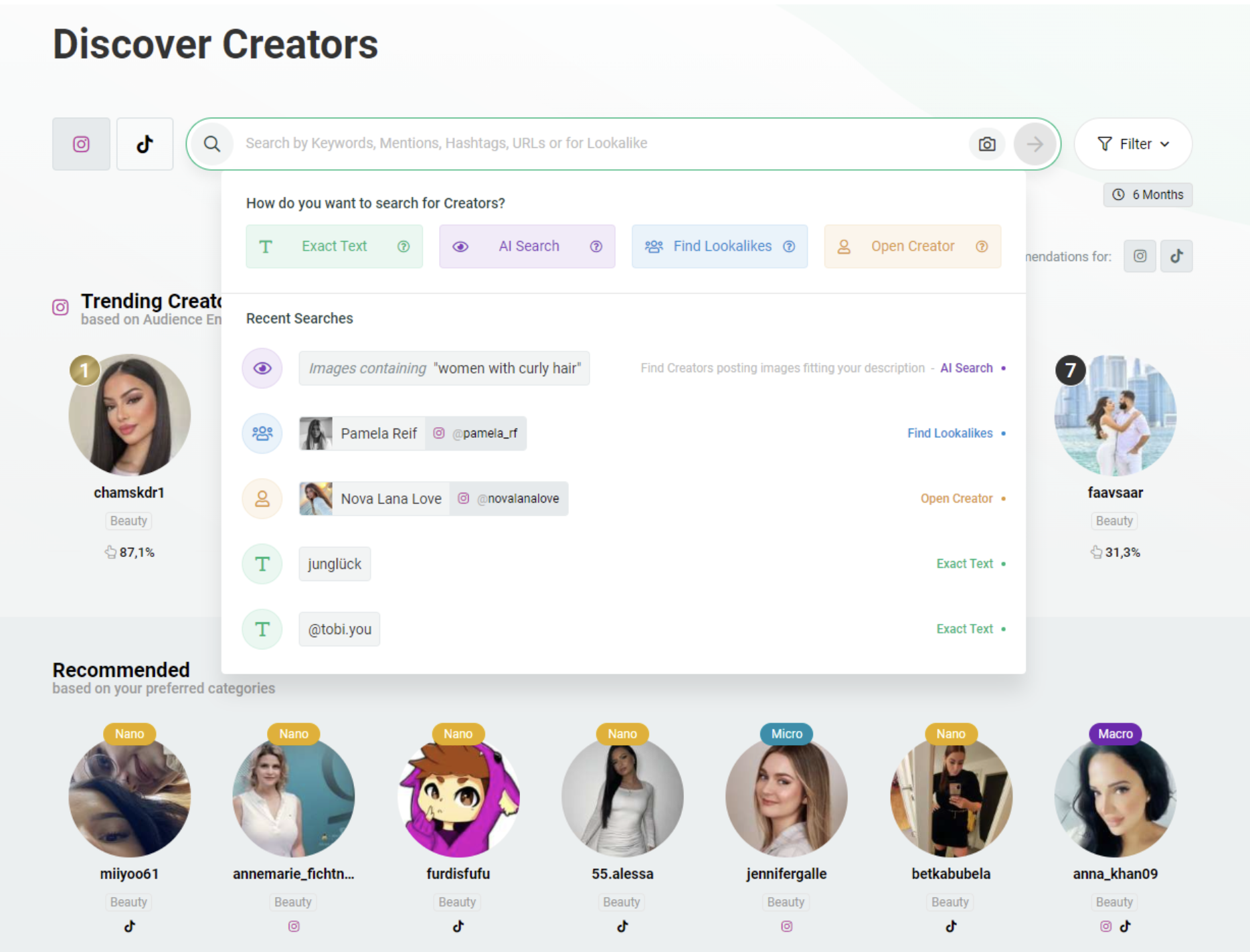 Eine visuelle Darstellung Discover Creators Storyclash Software Screenshot