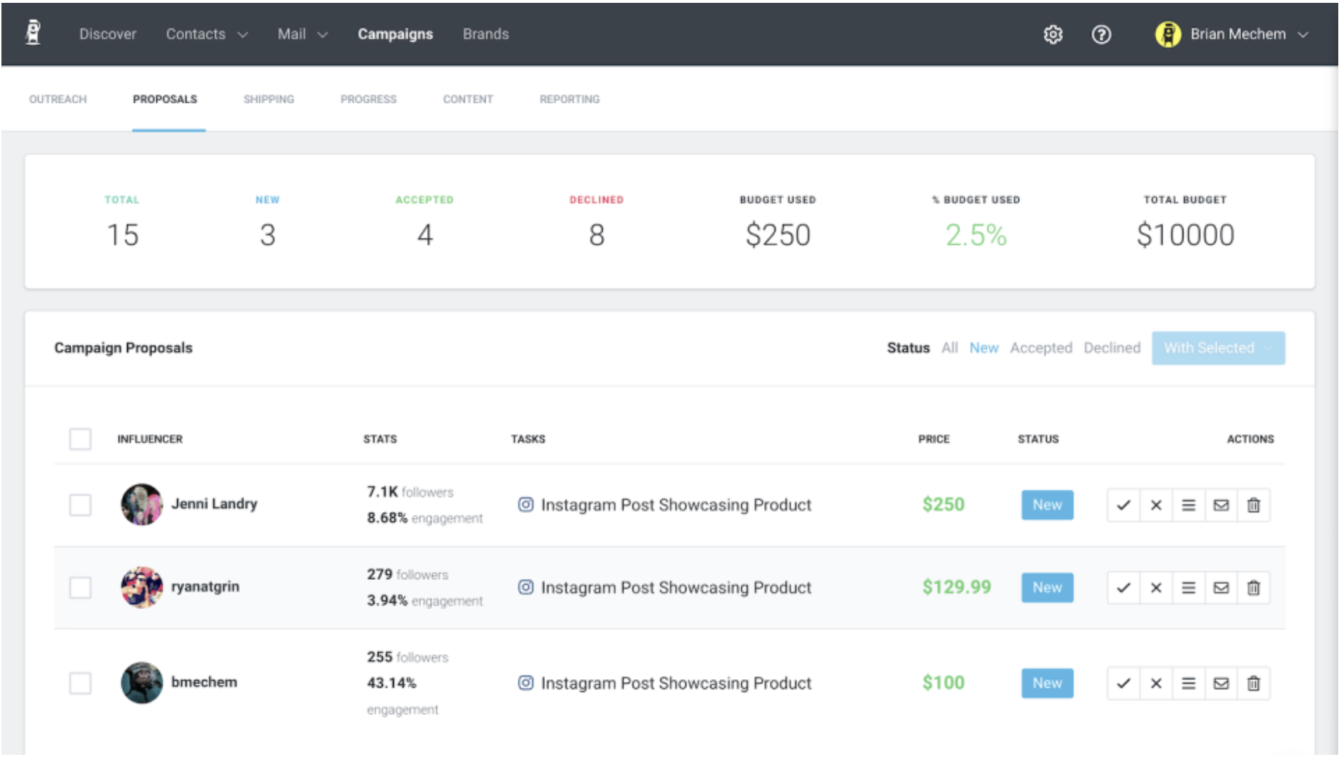 Eine visuelle Darstellung Grin Software Screenshot