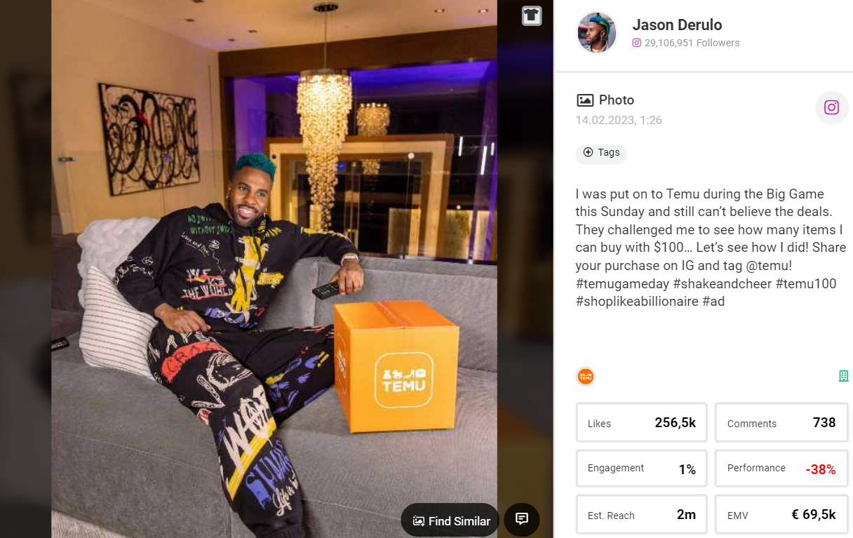 Image Posting from Jason Derulo