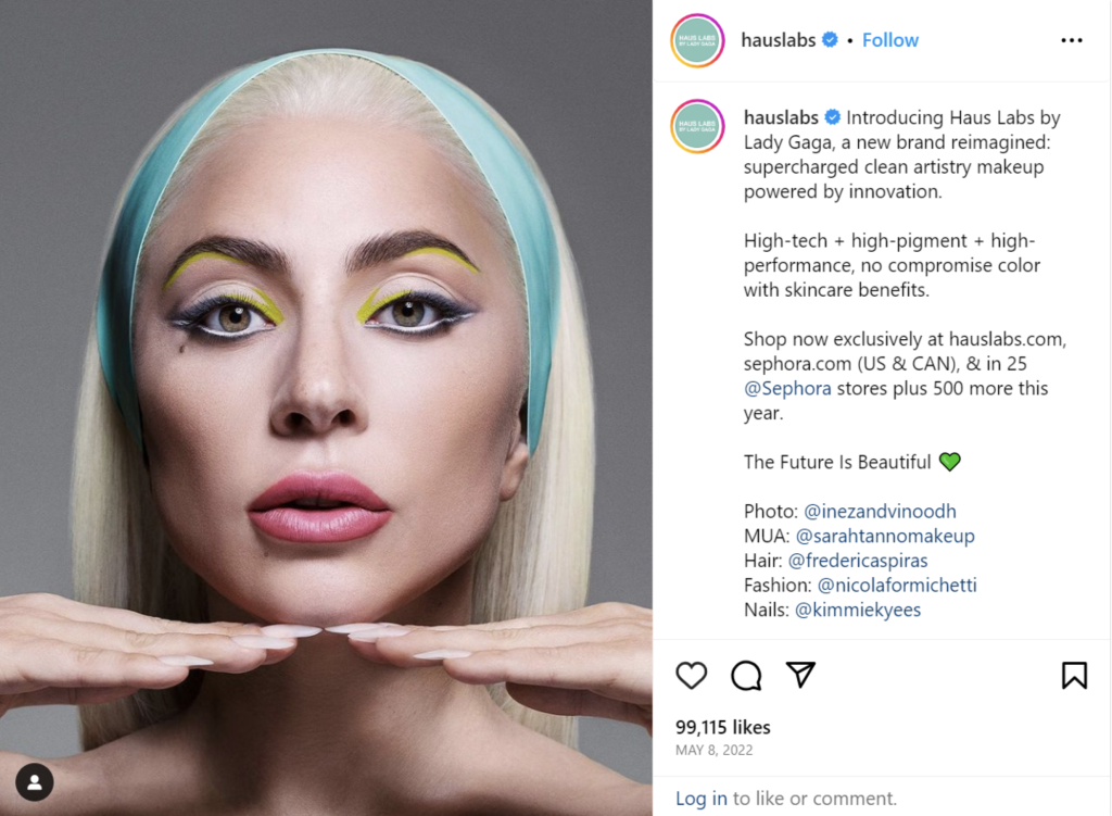 Bild von dem Brand Haus Labs Layd Gaga