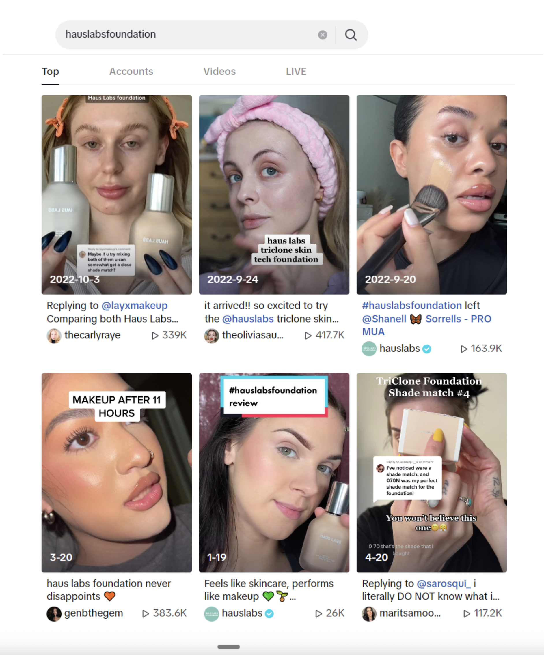 Bilder von Postings hauslabsfoundation