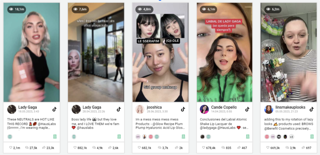 Image Postings 294 creators mentioned Haus Labs