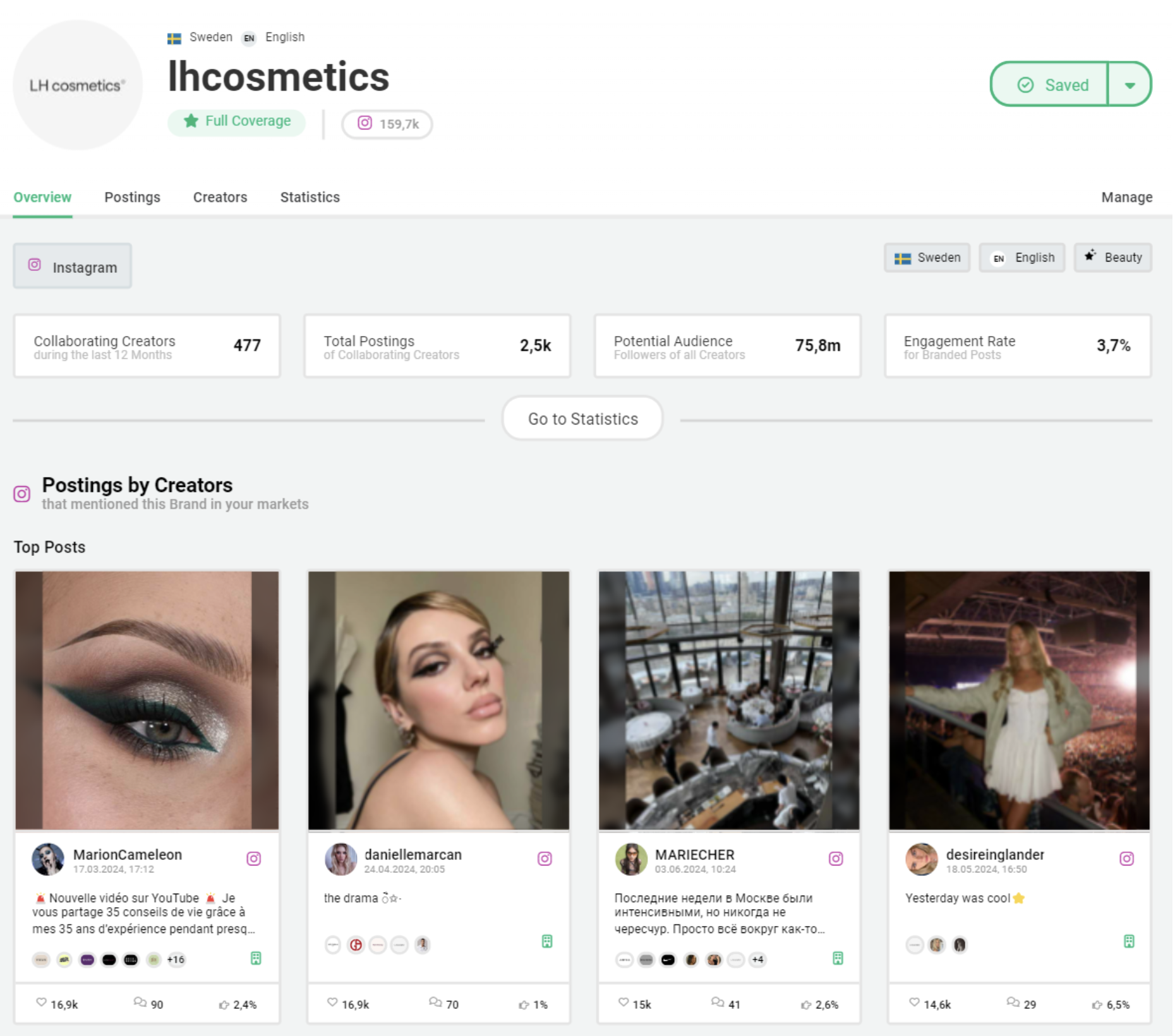 Profilbild in Storyclash von LH Cosmetics